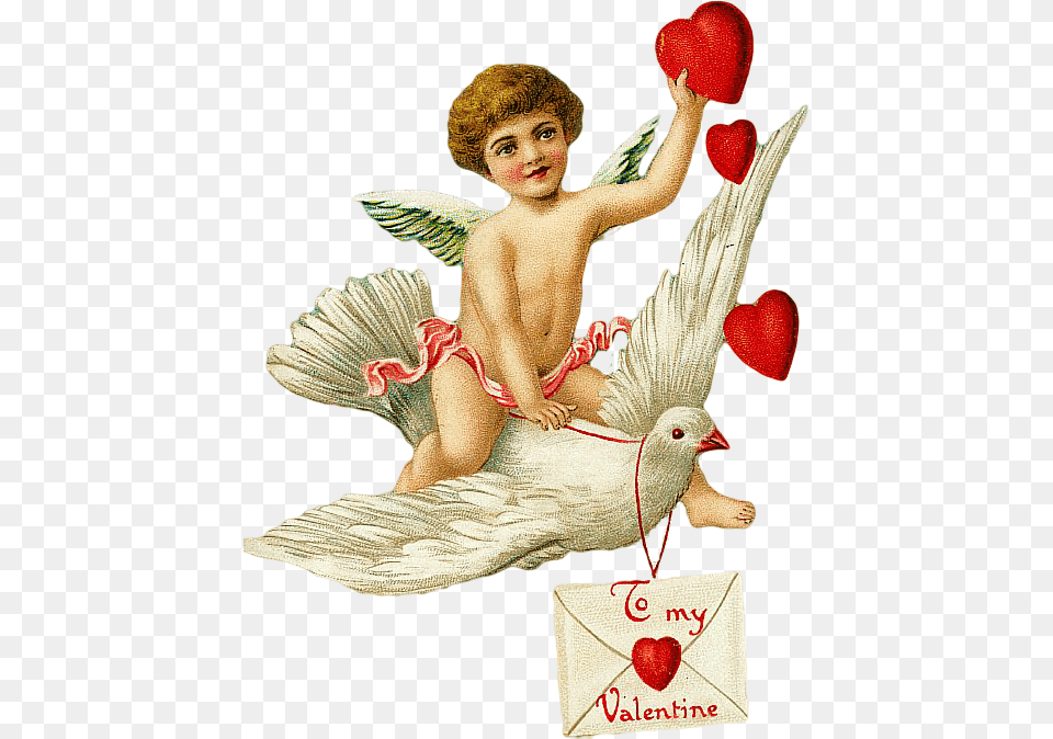Vintage Cupids, Person, Face, Head, Cupid Png