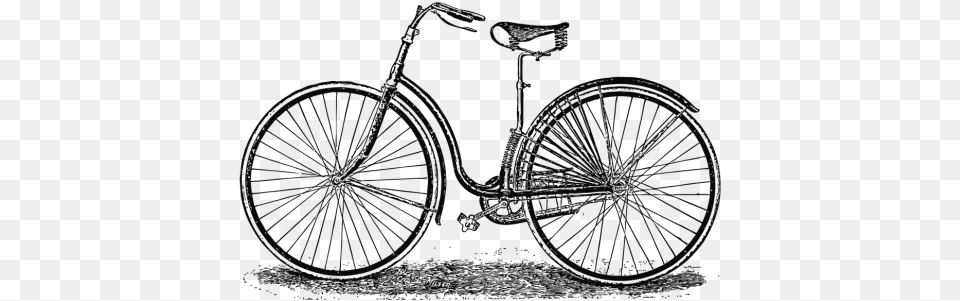 Vintage Cycle 008 By Onedollarshop Dibujo De Bicicleta Antigua, Machine, Wheel, Bicycle, Transportation Png