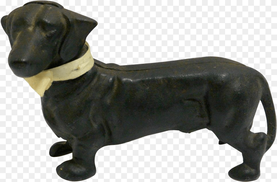 Vintage Dachshund Dog Still Dachshund, Figurine, Animal, Canine, Mammal Free Png