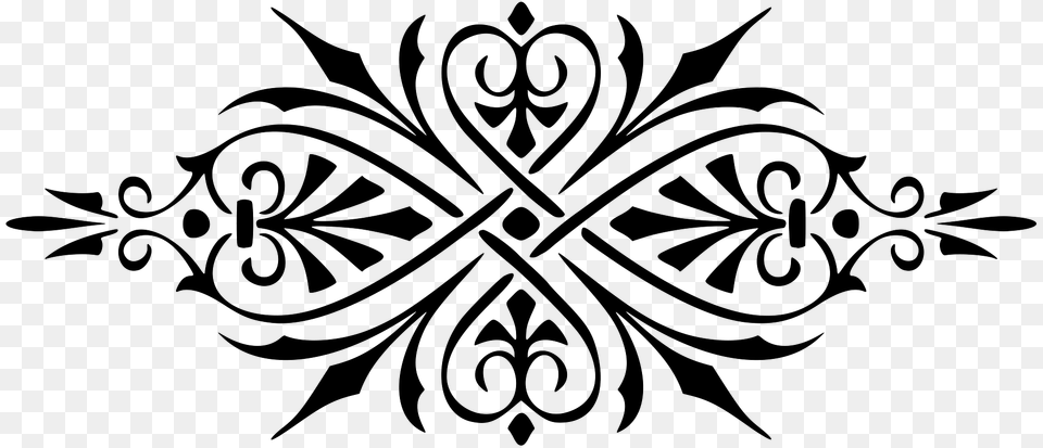 Vintage Decorative Divider Clipart, Art, Floral Design, Graphics, Pattern Png