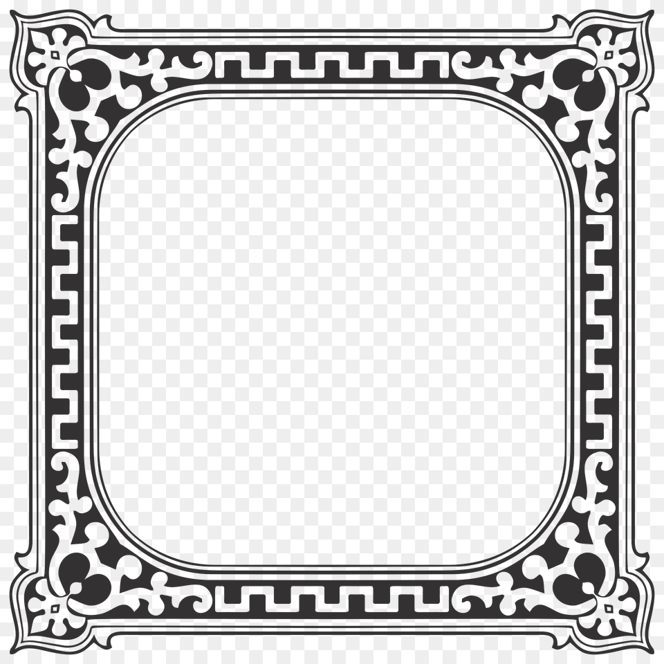 Vintage Decorative Ornamental Frame 6 Clipart, Home Decor, Accessories, Rug, Blackboard Free Png Download