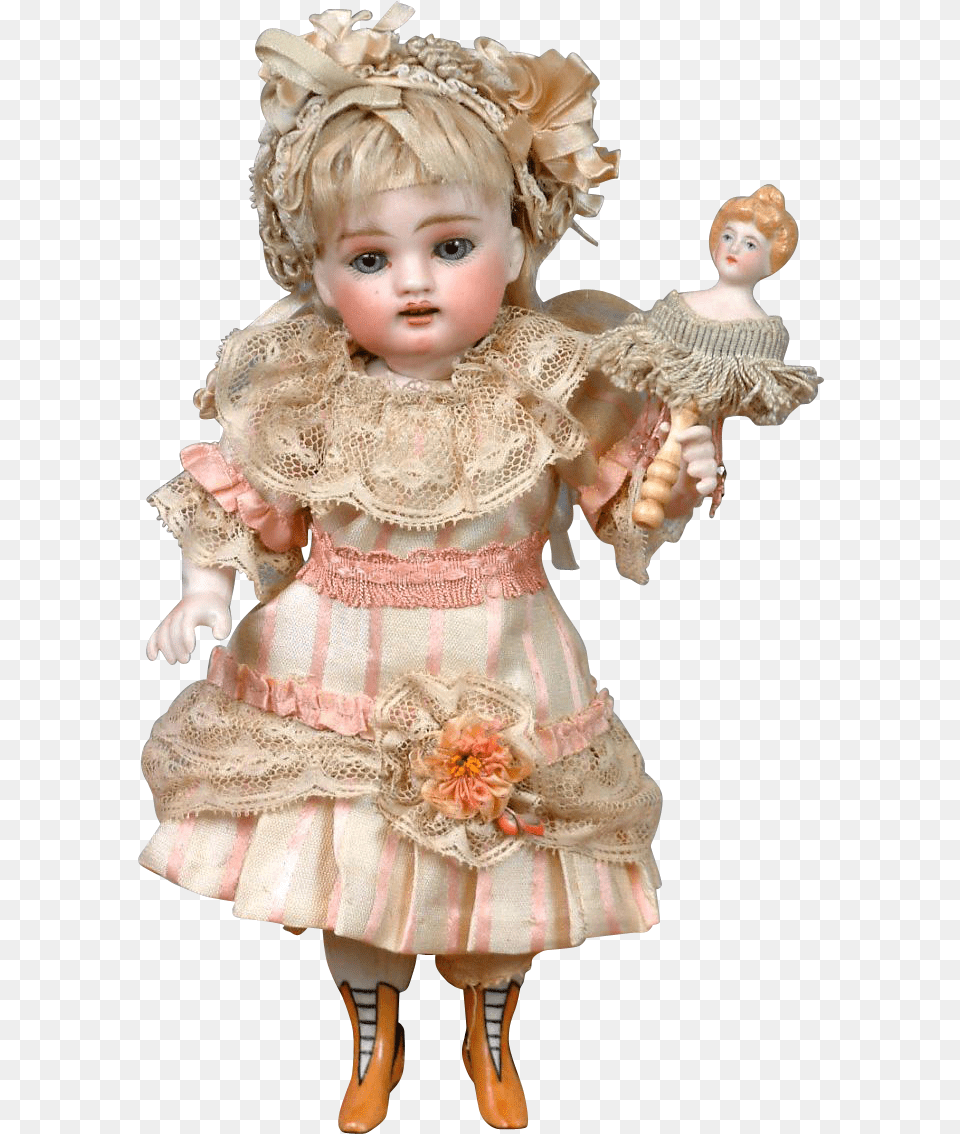 Vintage Doll Transparent, Toy, Face, Head, Person Free Png Download