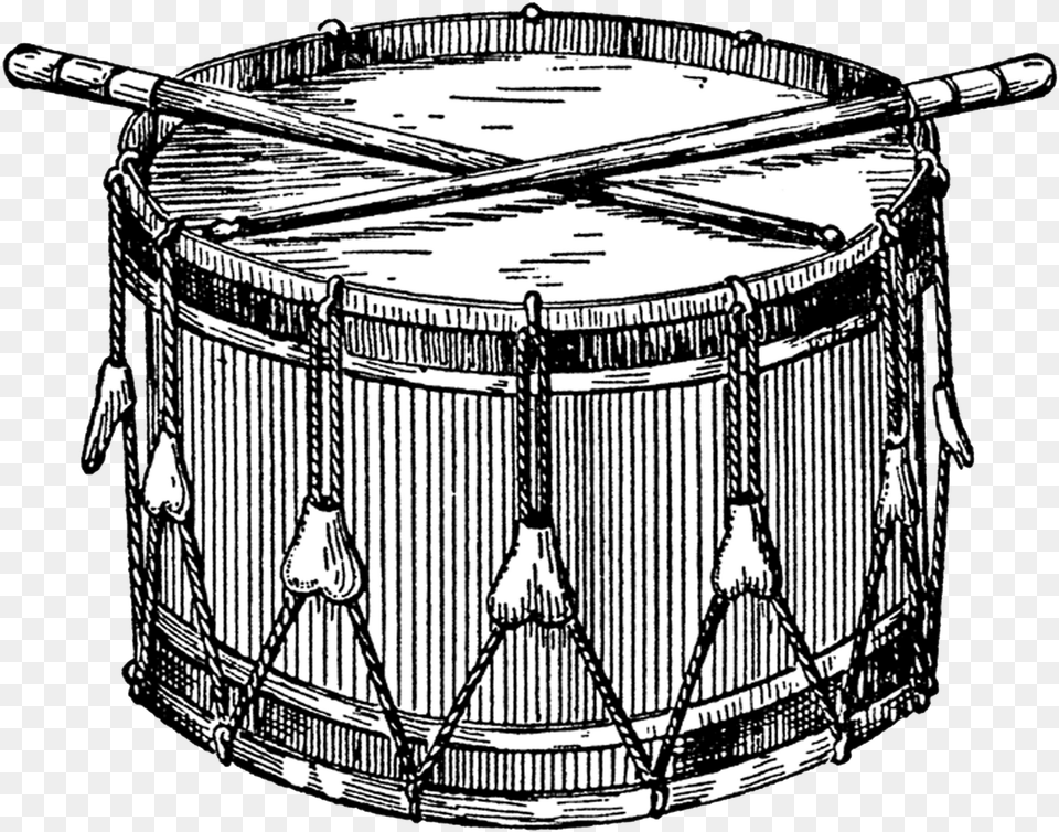 Vintage Drum Clipart Snare Drum, Musical Instrument, Percussion, Car, Transportation Free Transparent Png