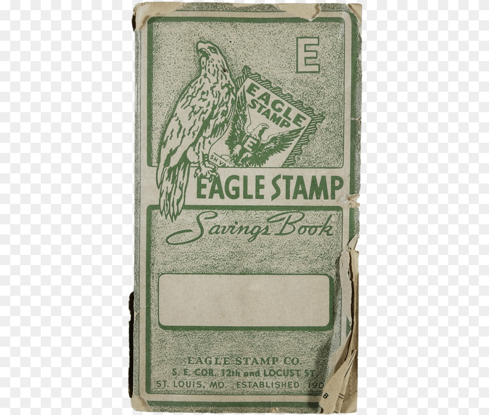 Vintage Eagle Stamp Booklet, Animal, Bird, Advertisement, Poster Free Png