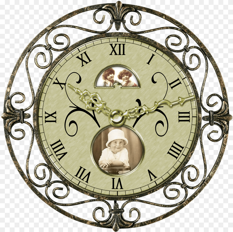 Vintage Easter Clip Art, Clock, Person, Wall Clock, Analog Clock Free Transparent Png