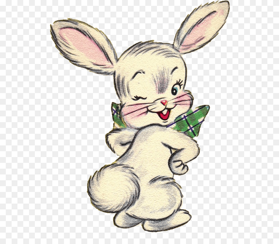 Vintage Easter Image Vintage Easter Bunny Background, Face, Head, Person, Baby Free Transparent Png