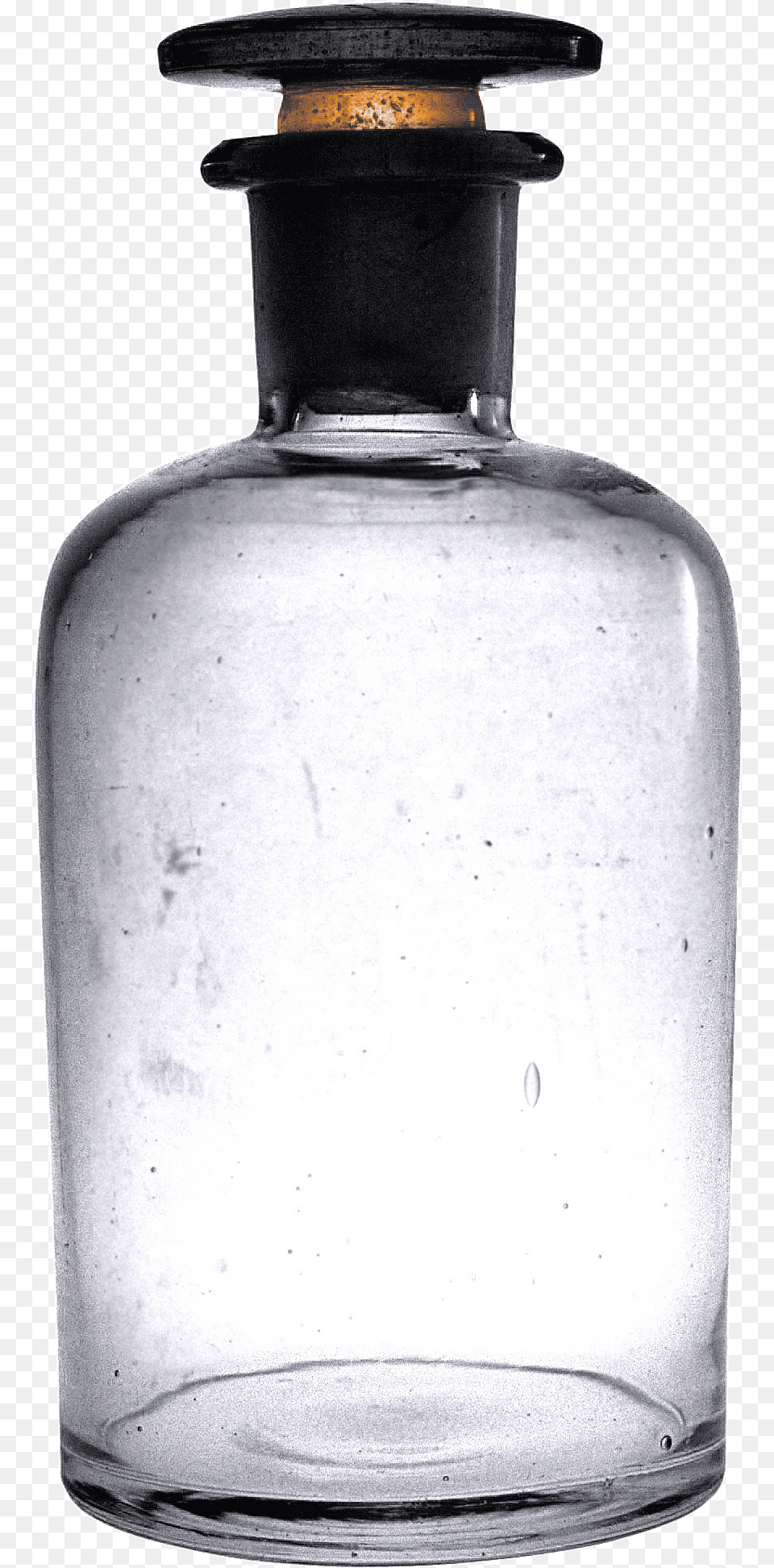 Vintage Empty Bottle Transparent Stickpng Empty Bottle, Jar, Pottery, Vase, Glass Free Png