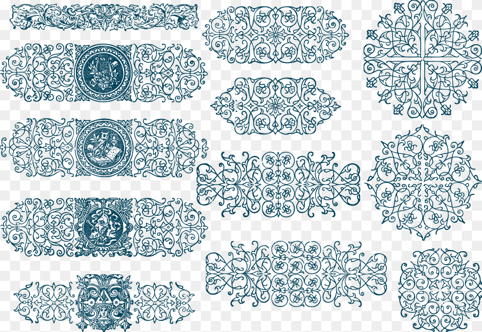 Vintage Encaje, Art, Floral Design, Graphics, Pattern Png Image