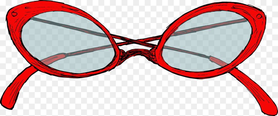 Vintage Eye Glasses Drawing 2, Accessories, Sunglasses Png Image