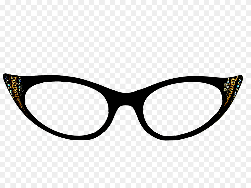 Vintage Eyeglasses Frames Eyewear Sunglasses Vintage Cat Eye, Accessories, Glasses, Goggles Png Image