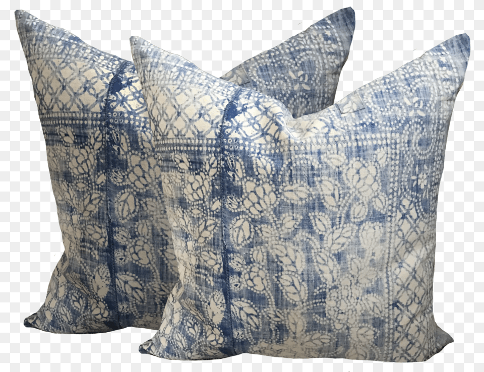 Vintage Faded Paisley Batik Pillows Pillow, Cushion, Home Decor, Clothing, Coat Png Image
