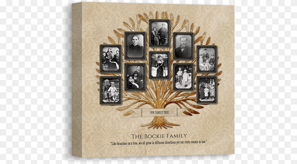 Vintage Family Tree Visual Arts, Art, Collage, Person, Book Png