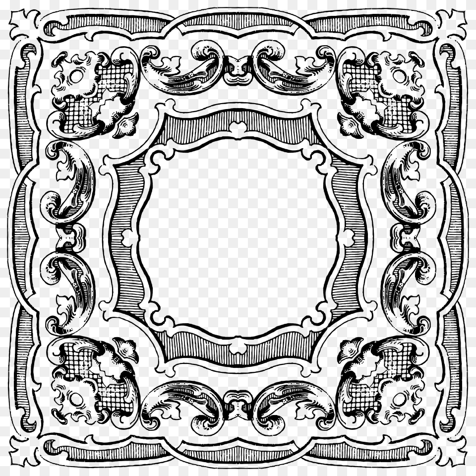 Vintage Fancy Frame Extended 2 Clipart, Home Decor, Accessories, Pattern, Art Free Transparent Png