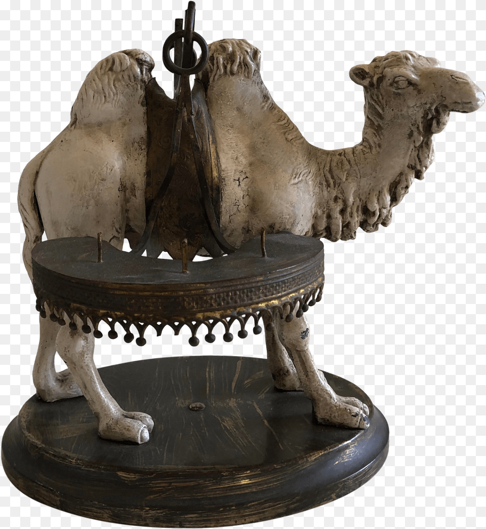 Vintage Figurative Camel Candle Holder Arabian Camel Free Png