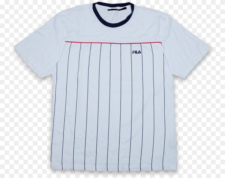 Vintage Fila Vertical Stripes T Shirt Large Active Shirt, Clothing, T-shirt Free Png Download