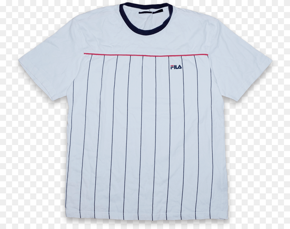 Vintage Fila Vertical Stripes T Shirt Large T Shirt, Clothing, T-shirt Png Image
