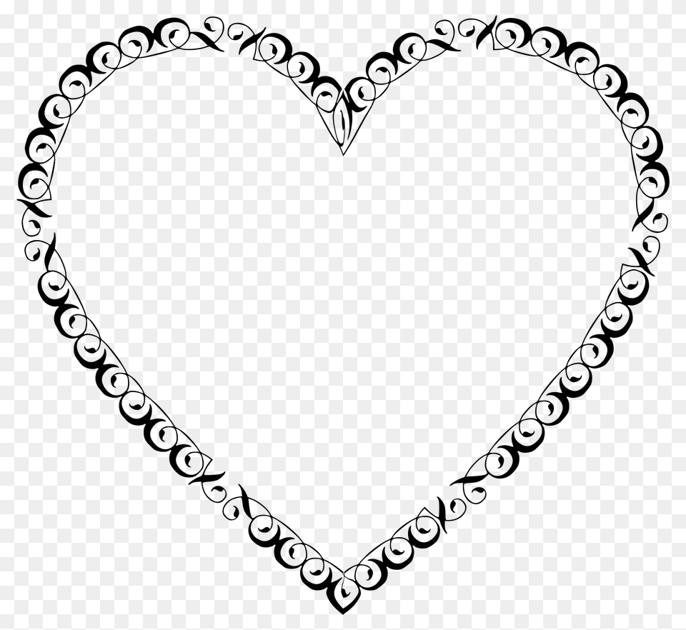 Vintage Filigree Heart Clipart, Accessories, Jewelry, Necklace Free Transparent Png