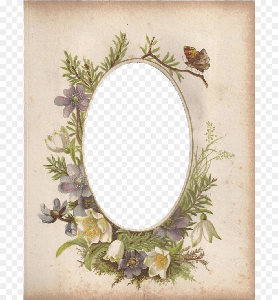 Vintage Floral Frame Photos Victorian Vintage Oval Frame, Plant, Art, Painting Free Transparent Png