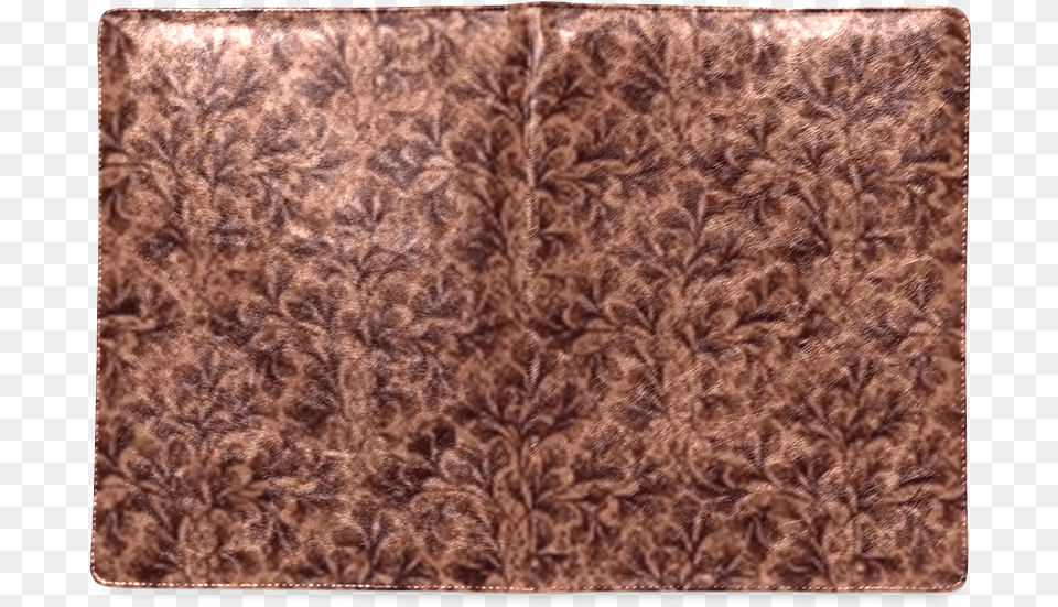 Vintage Floral Lace Leaf Coffee Brown Custom Notebook Leather, Cushion, Home Decor, Velvet, Rug Free Transparent Png