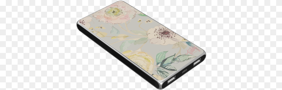 Vintage Floral Smart Charge Power Bank Battery Charger, Electronics, Mobile Phone, Phone Free Png