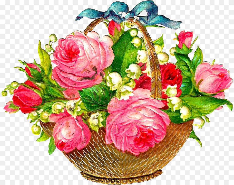 Vintage Flowers Flower Floral Retro Art Blossom Spring, Flower Arrangement, Flower Bouquet, Plant, Rose Free Png