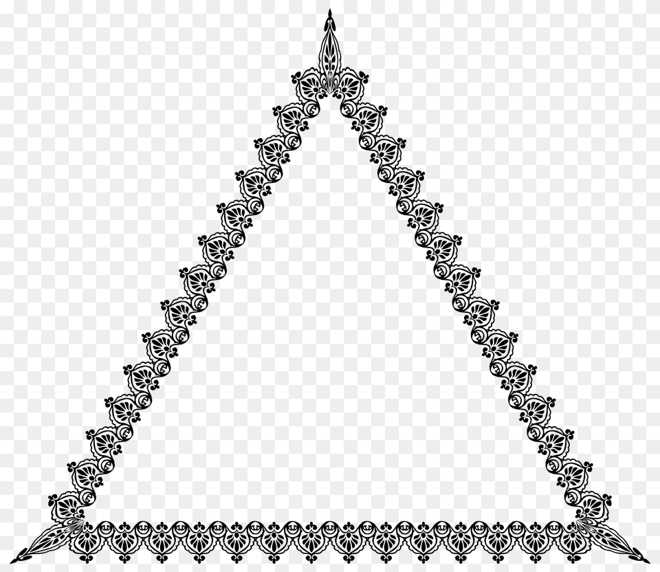 Vintage Frame Extended 25 Clipart, Triangle, Christmas, Christmas Decorations, Festival Png