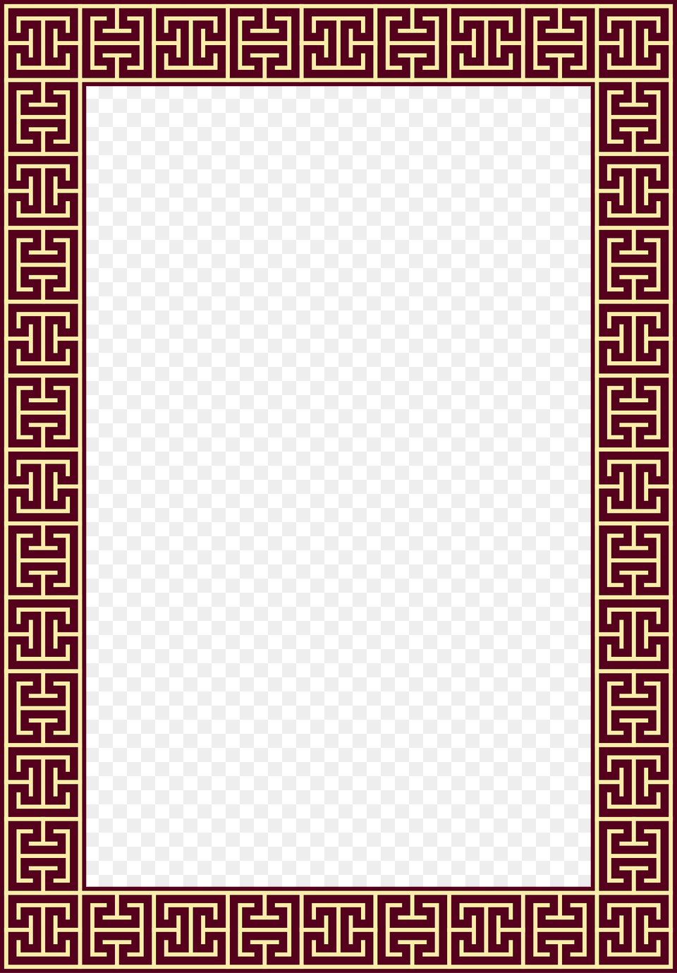 Vintage Frame12 Colour Clipart, Home Decor, Rug, Maroon Png Image