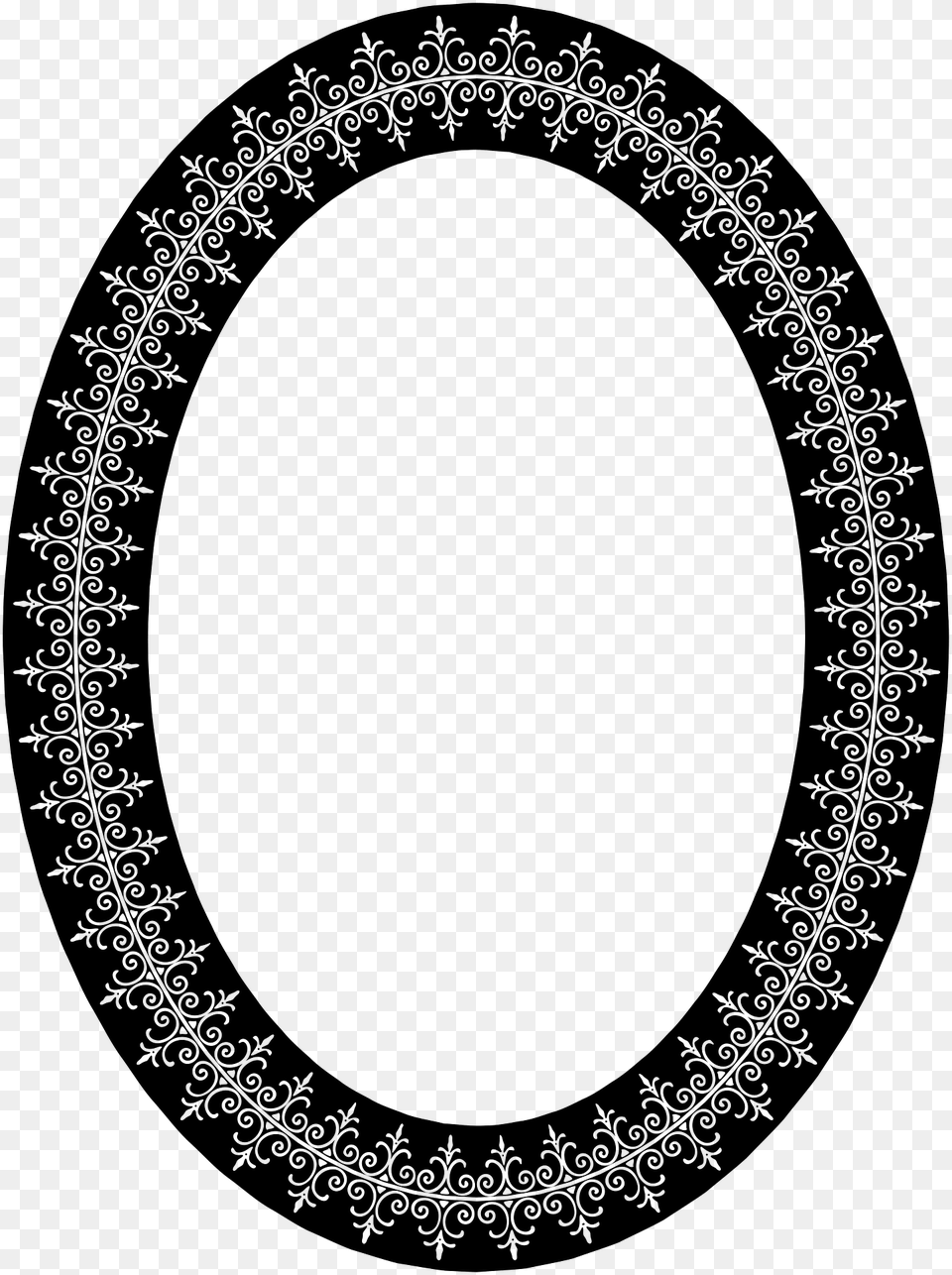 Vintage Frame16 V2 Clipart, Oval, Home Decor Png Image