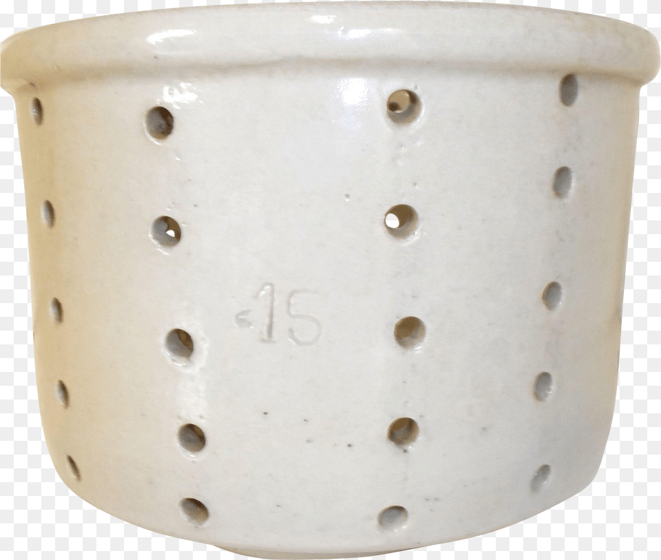 Vintage French Cheese Strainers, Art, Pottery, Potted Plant, Pot Png Image