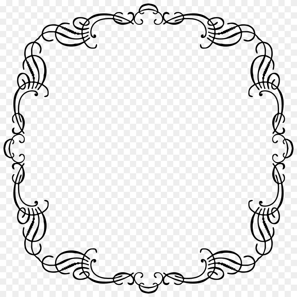 Vintage French Frame 8 Clipart, Oval Free Transparent Png