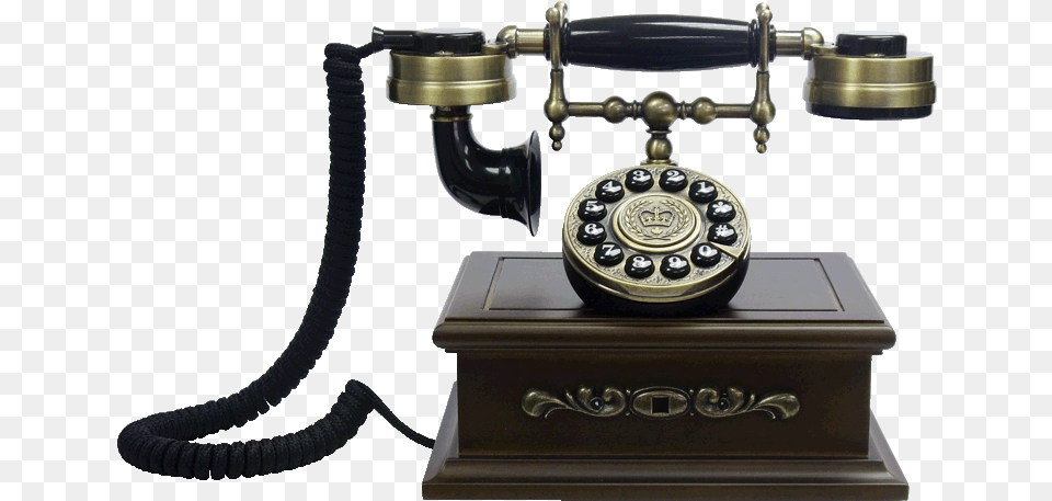 Vintage French Victorian Phone Corded Phone, Electronics, Dial Telephone Png