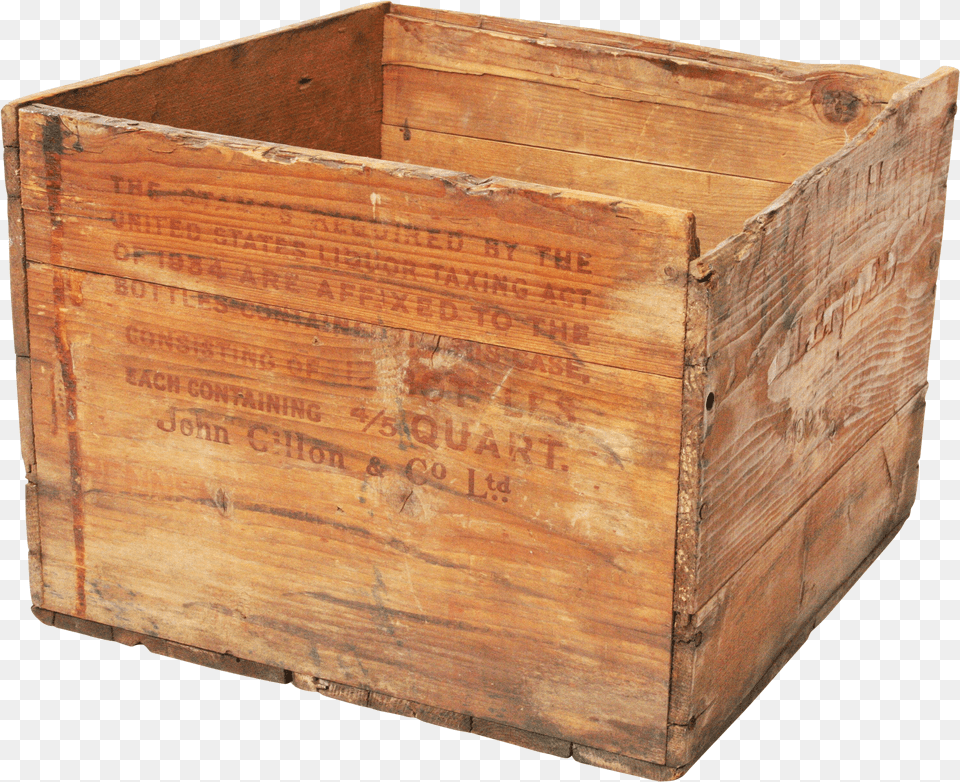 Vintage Garden Crate Plywood Free Png