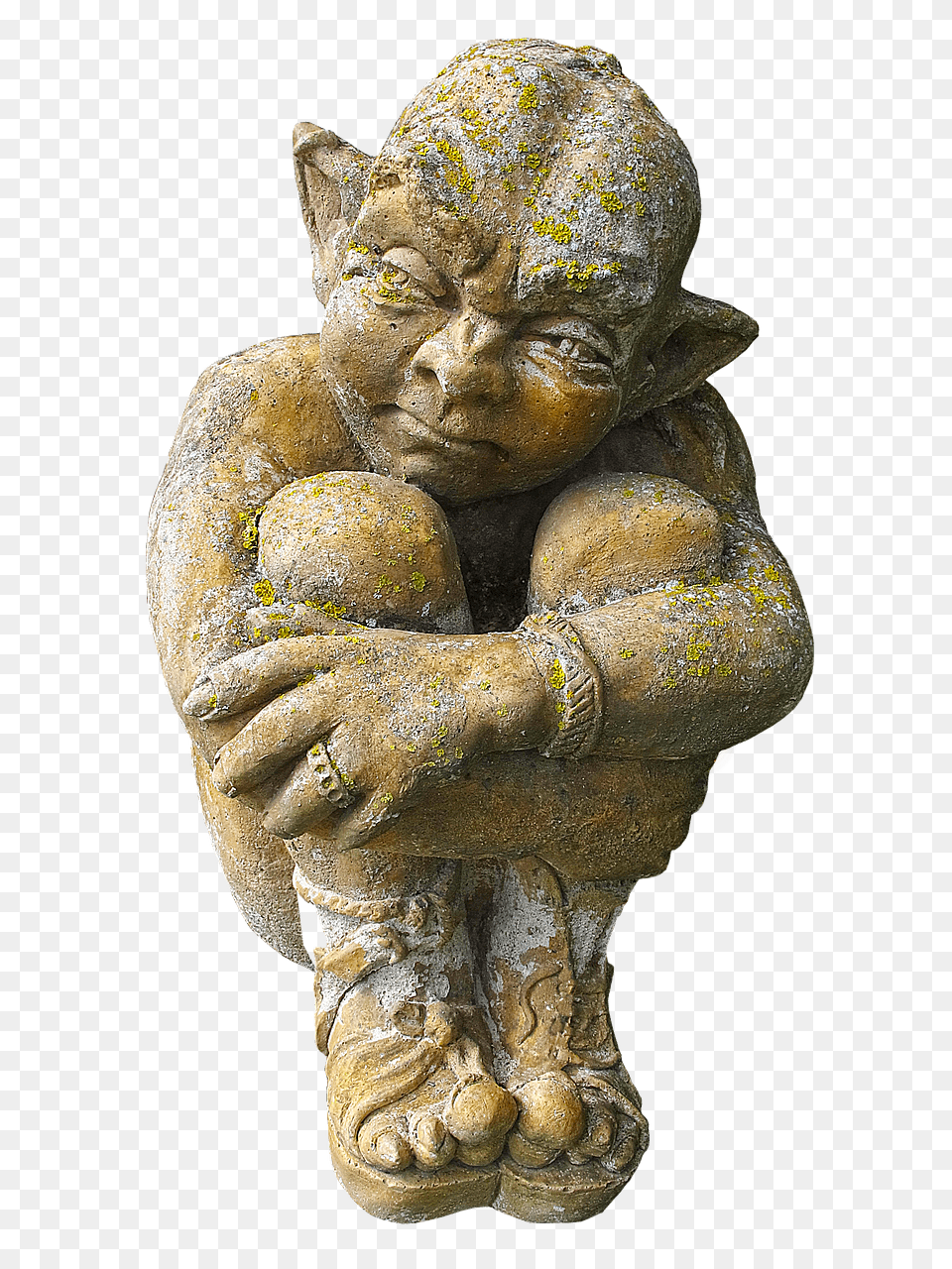 Vintage Garden Gnome Statue, Accessories, Archaeology, Art, Ornament Free Png Download