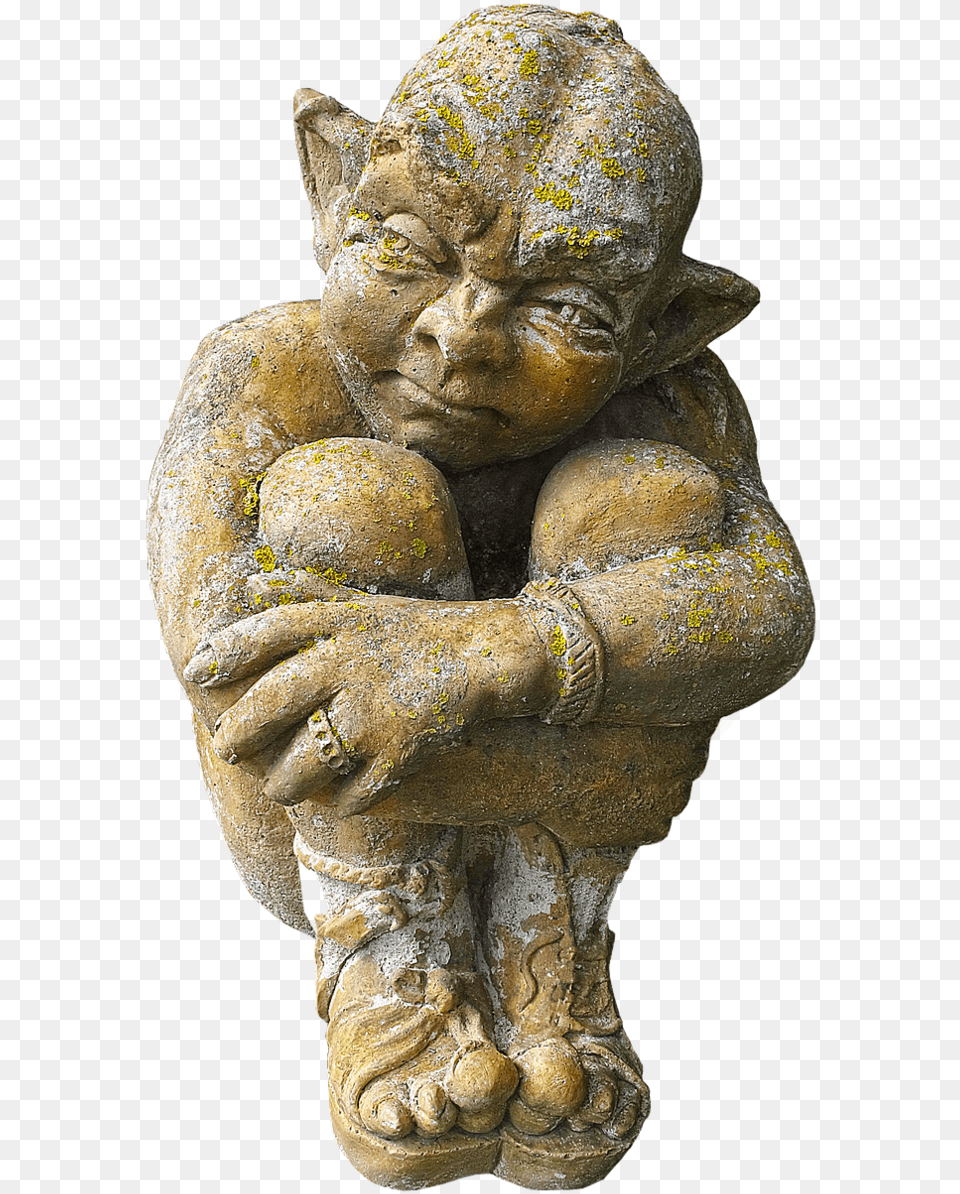 Vintage Garden Gnome Statue Statue, Accessories, Archaeology, Art, Ornament Free Png Download