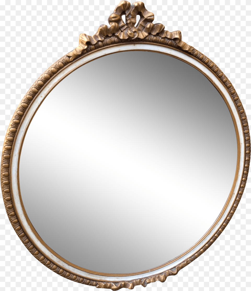 Vintage Gilt Round Mirror Chairish Associated With Circle, Photography, Oval Free Png