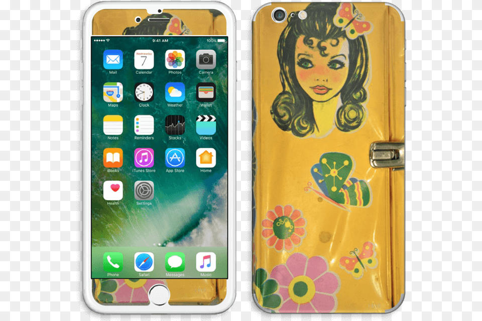 Vintage Girl Dolce Amp Gabbana Iphone 7 Plus Pineapple Print, Electronics, Mobile Phone, Phone, Adult Png