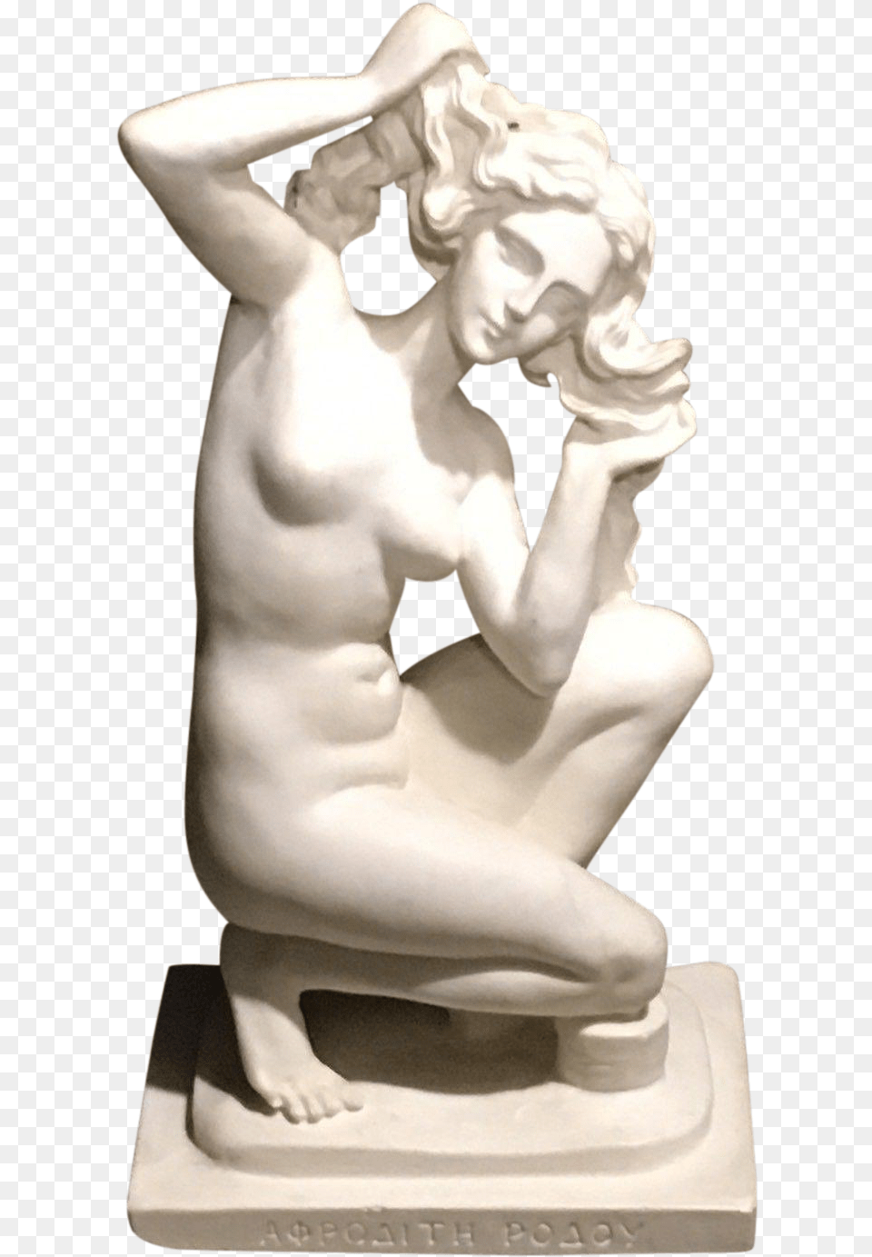 Vintage Handmade Statue Greece Statue, Baby, Person, Art, Face Png