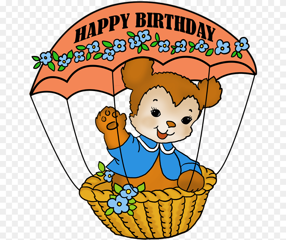 Vintage Happy Birthday Greeting, Baby, Face, Head, Person Png