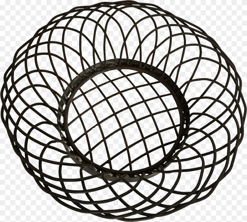 Vintage Heavy Wrought Iron Sunflower Leather Tooling Patterns, Sphere, Basket, Chandelier, Lamp Free Png