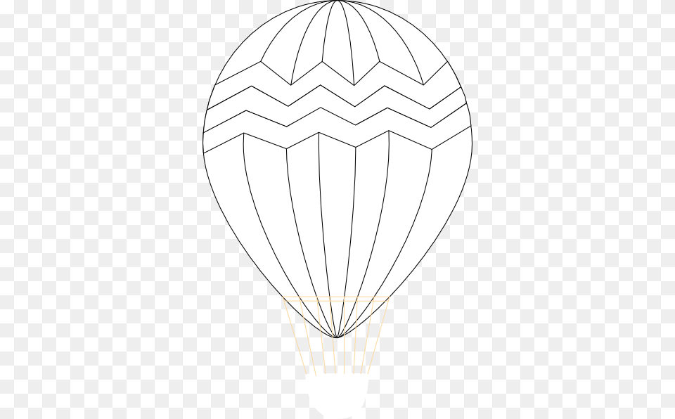 Vintage Hot Air Balloon Coloring, Aircraft, Hot Air Balloon, Transportation, Vehicle Png