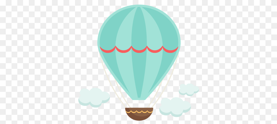 Vintage Hot Air Balloon Cutting For Scrapbooking Hot Air, Aircraft, Hot Air Balloon, Transportation, Vehicle Png Image