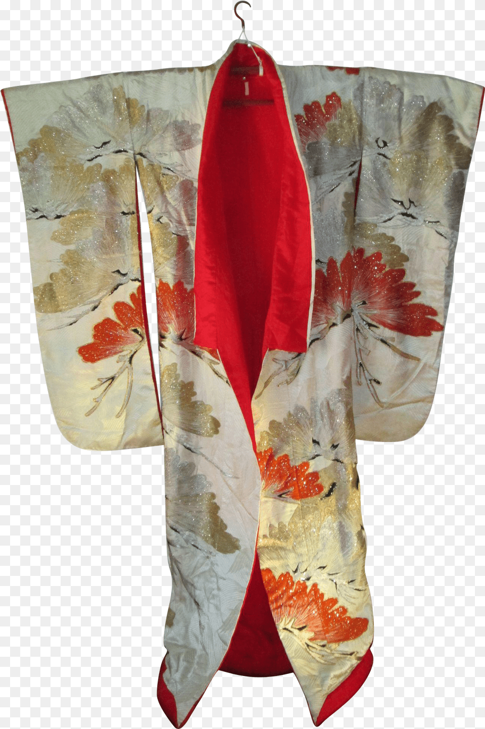 Vintage Japanese Wedding Kimono Earrings, Clothing, Dress, Fashion, Formal Wear Free Png Download