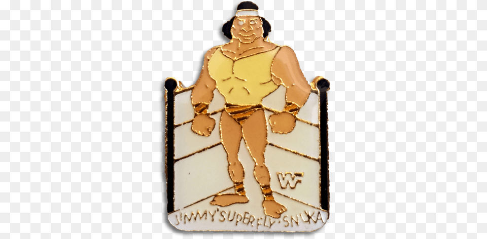 Vintage Jimmy Superfly Snuka Jimmy Snuka, Gold, Accessories, Person, Logo Free Png Download