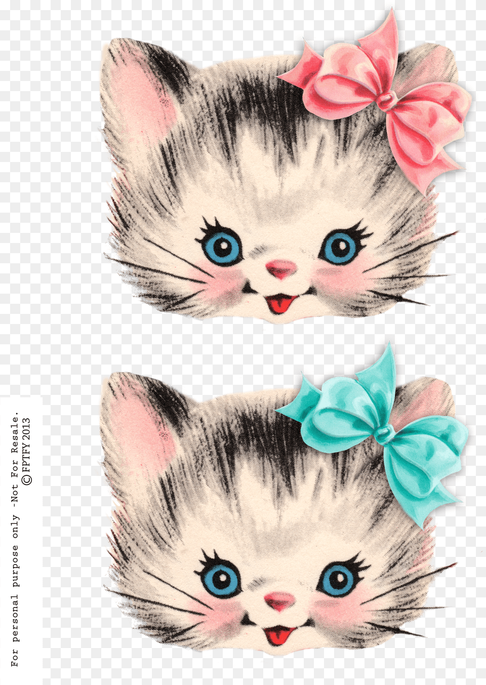 Vintage Kitty Clipart By Fptfy Vintage Kitty Free Png