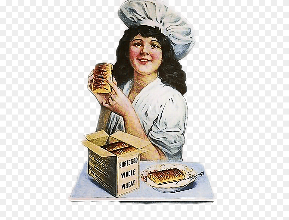 Vintage Lady Ad Advertising Chef Illustration, Adult, Bride, Female, Person Free Transparent Png