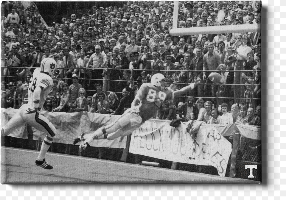 Vintage Larry Seivers Football Player, Person, People, Helmet, Crowd Free Png