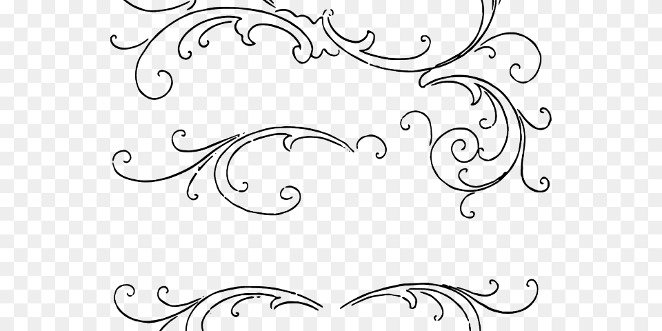 Vintage Lines Cliparts, Art, Floral Design, Graphics, Pattern Free Transparent Png