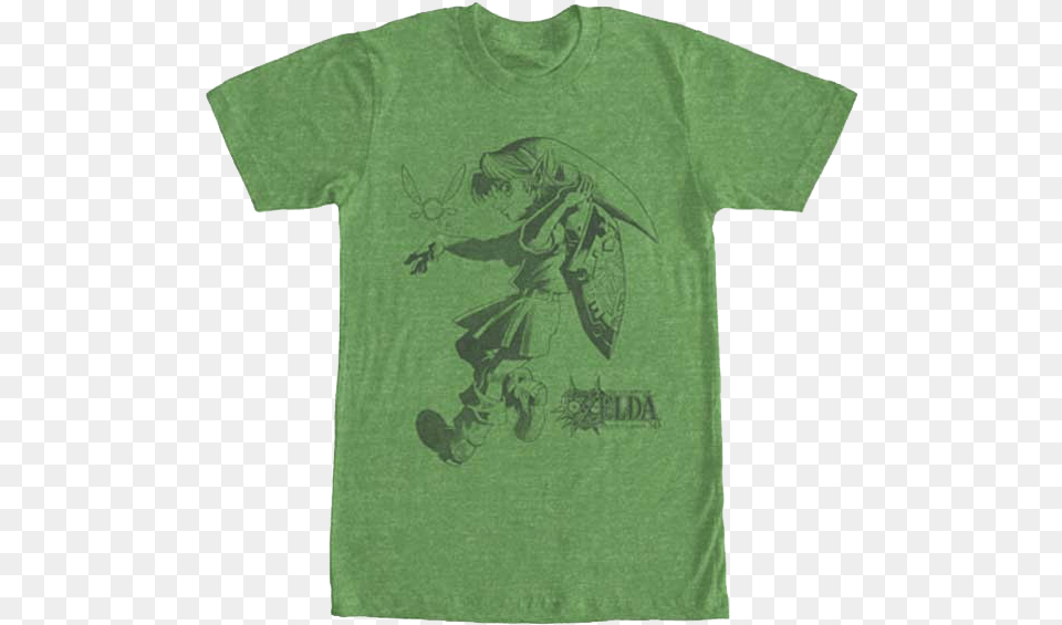 Vintage Link And Navi T Shirt Active Shirt, Clothing, T-shirt Free Png Download