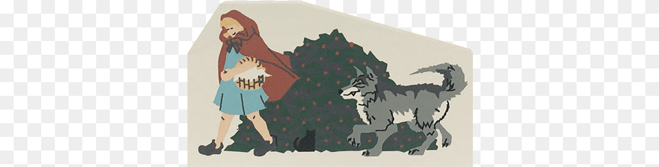 Vintage Little Red Riding Hood From Accessories Handcrafted Stallion, Baby, Person, Animal, Cat Free Png