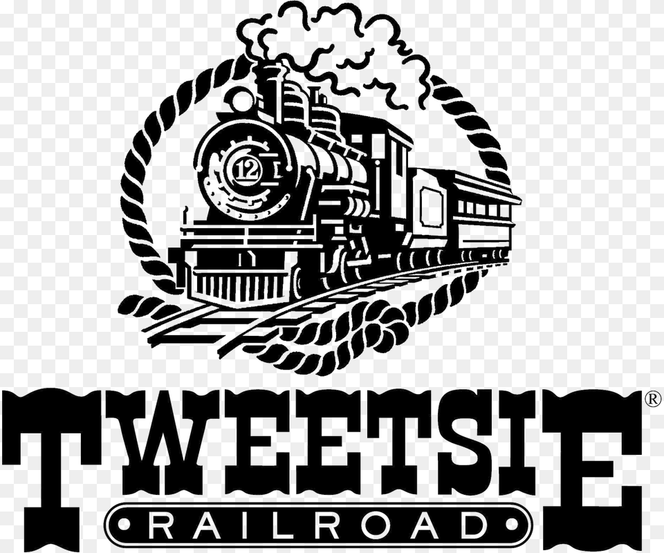 Vintage Logo Vector Tweetsie Railroad Logo Free Png